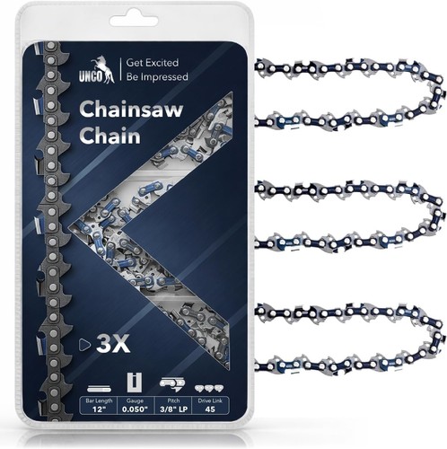 Inch chainsaw chain pack - 12,