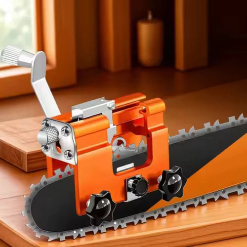 Chainsaw chain sharpening jig - chain,