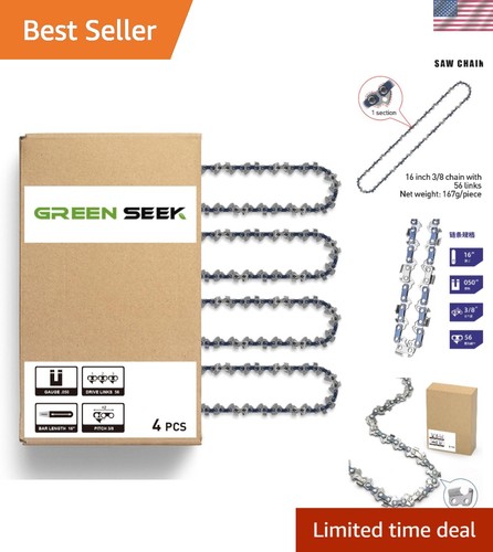 Pack inch chainsaw chain - 16-inch,