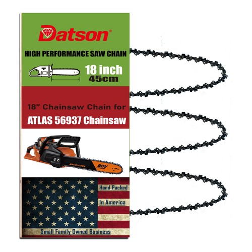 Pack inch chainsaw chain - 18,