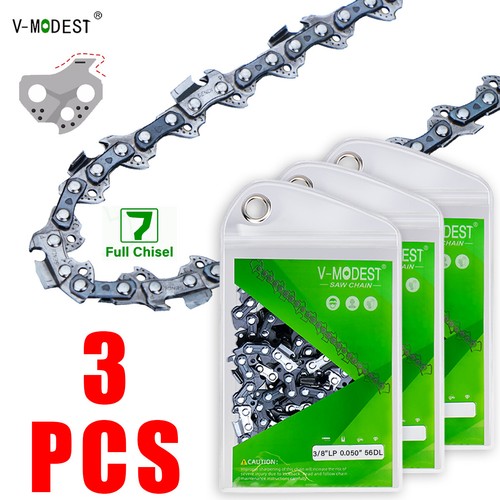 3pack chainsaw chain - 16",