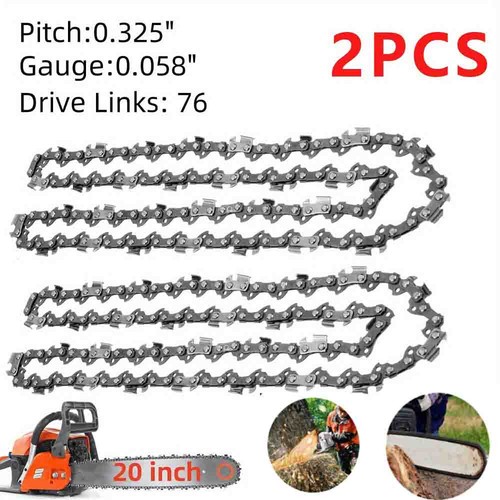2pcs chainsaw chain 325 - 20", chain,325"