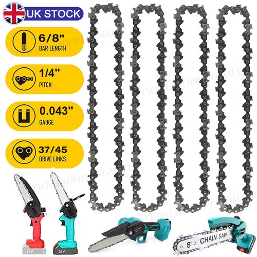 4pc chainsaw saw - 6",