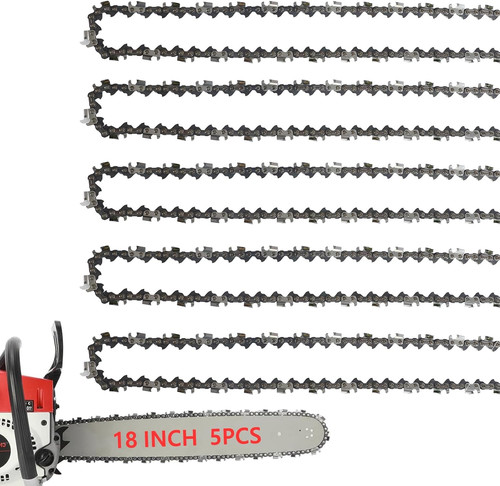 5pack inch chainsaw chain - 5pack,