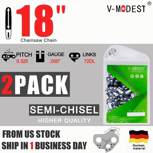 Pack inch chainsaw chain - 18,