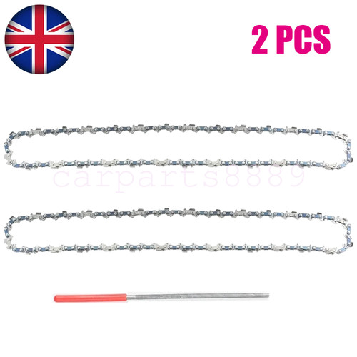 40cm chainsaw saw chain - 2x,