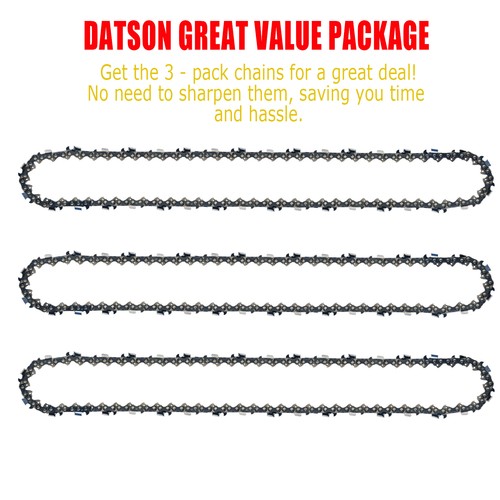 Pack chainsaw chain - chainsaw, inch