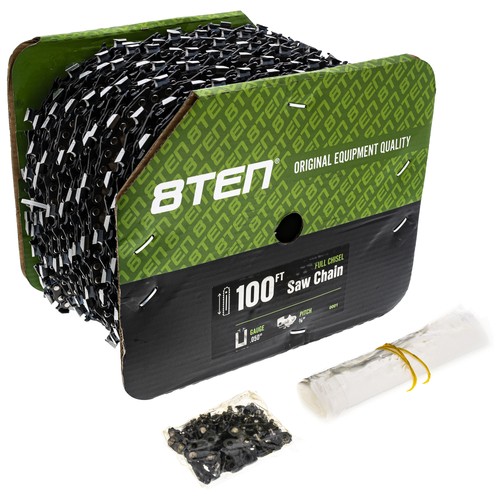 8ten chainsaw chain bulk - chain, reel