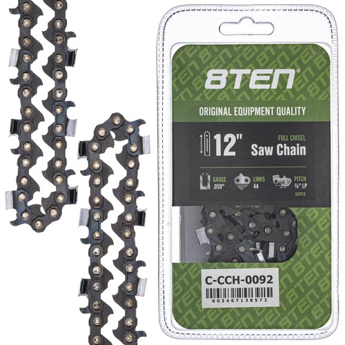 Full chisel chainsaw chain - chisel, 12