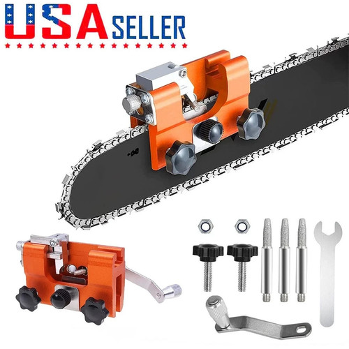 Chainsaw chain sharpening jig - sharpening,